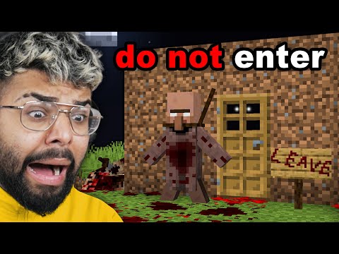 WARNING: Do NOT Enter This Creepy Minecraft House!