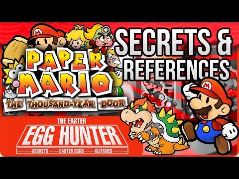 Paper Mario The Thousand Year Door Secrets & Easter Eggs - The Easter Egg Hunter