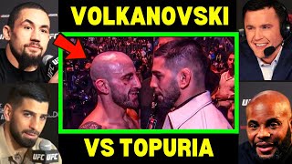 UFC Fighters Predict Alex Volkanovski vs Ilia Topuria | UFC 298