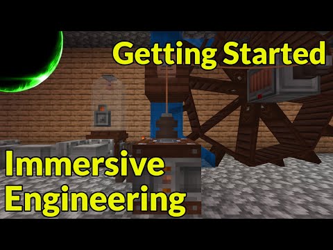 Immersive Engineering: Basics (Power Generation, Wiring, Machines) | Modded Minecraft Tutorial