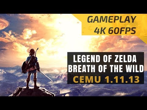 The Legend of Zelda: Breath of the Wild, PC Gameplay, Cemu Emulator, GTX  1070