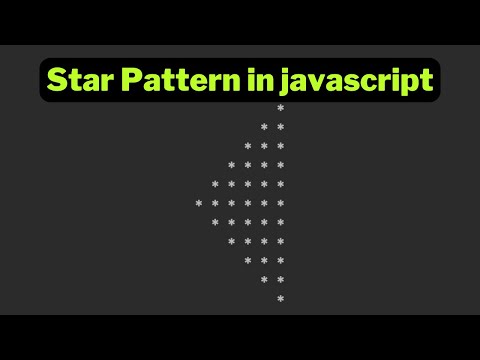 Left Pascal Star Pattern In Javascript Using For Loop Papa Developer