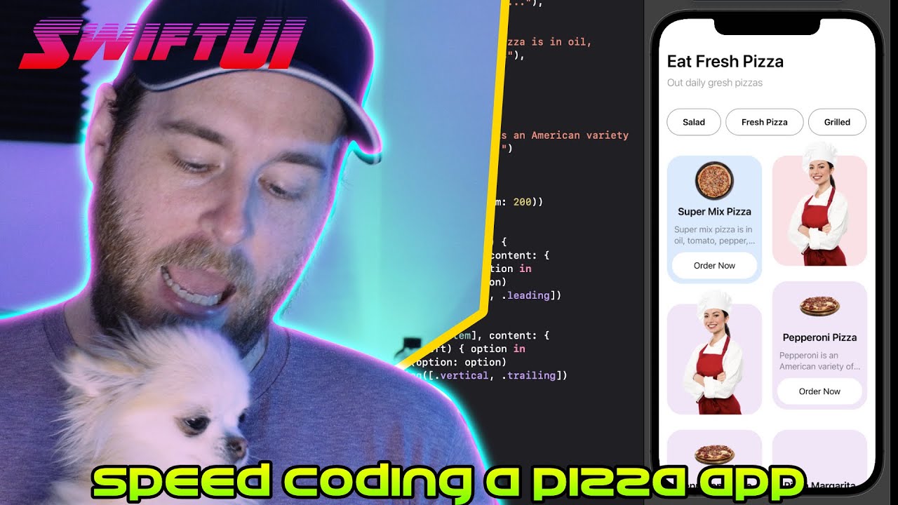 SwiftUI: How to Make a UI for a Food Ordering App - UberEats / Deliveroo