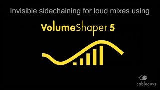 Video thumbnail for Louder mixes using "invisible" sidechaining in Cableguys VolumeShaper 5 by Cableguys
