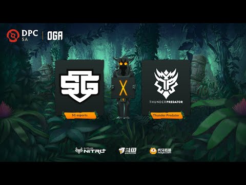 SG esports vs Thunder Predator | OGA DPC SA Regional League Upper Division (BO3) | - Game 3