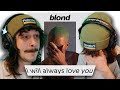 Listening To My First FRANK OCEAN Album