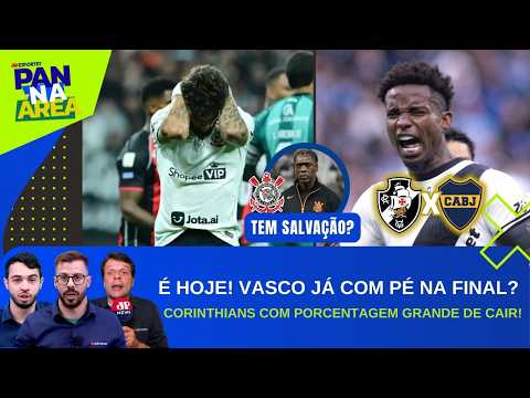 VASCO ENCARA BOCA JRS. COM CASA CHEIA NO MARACANÃ!; TIMÃO TEM SALVAÇÃO DA CORDA BAMBA? | PAN NA ÁREA