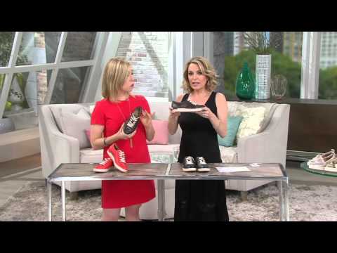 Clarks Artisan Leather Lace-up Sneakers - Cordella Chant on QVC