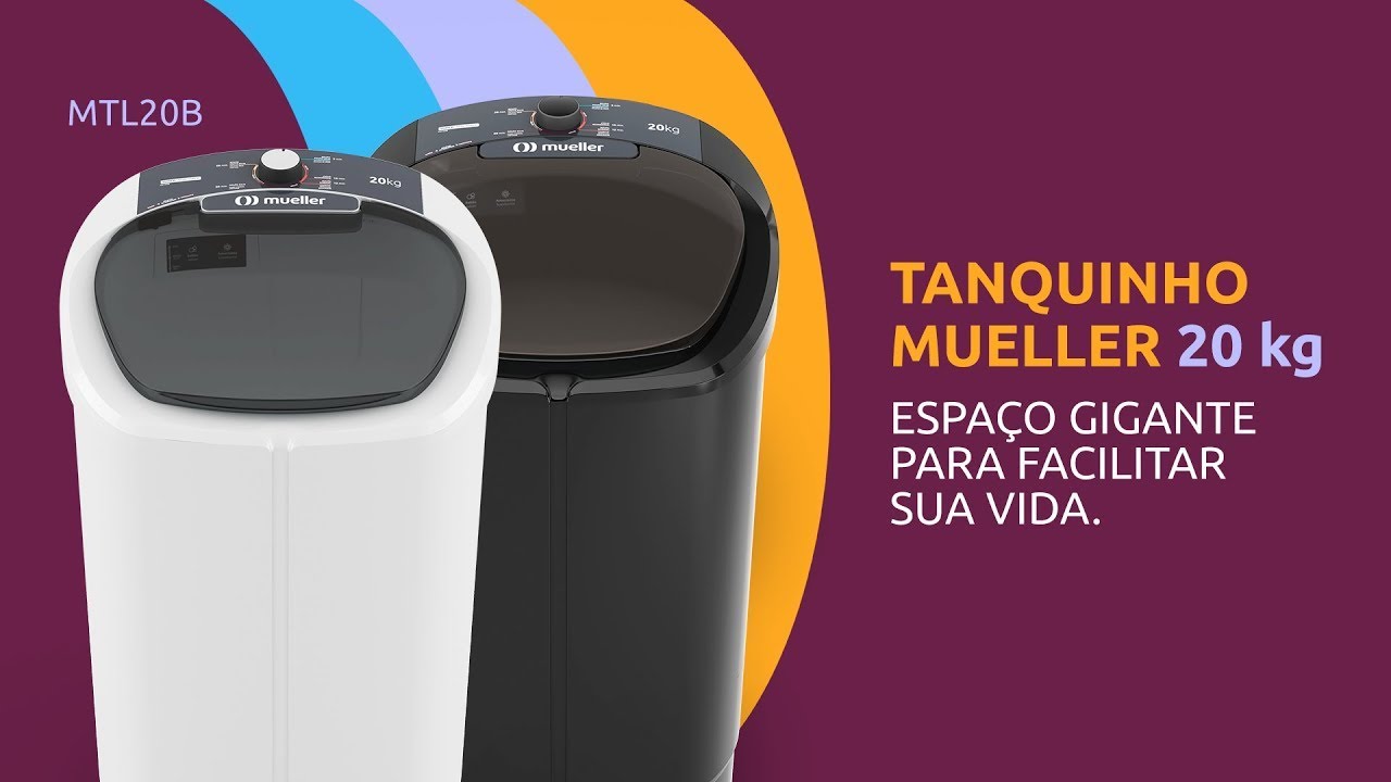 Miniatura da avaliação em vídeo de Tanquinho Plus 4,5 Kg Branco 110V