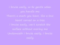 Natasha Bedingfield - I Bruise Easily - With Lyrics ...