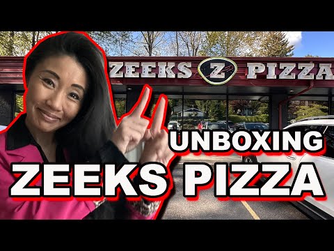 LIVING IN BOTHELL WASHINGTON Zeeks Pizza Bothell UNBOXING