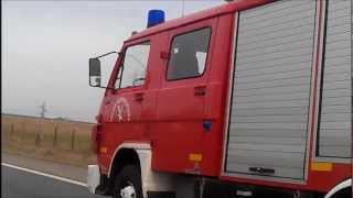 preview picture of video 'Brandbil på motorvejen mellem Ringe & Odense.'