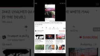 Re: Jake lynched in Atlanta(The white man is the devil)...