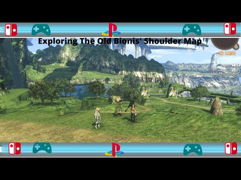 Exploring The Old Bionis' Shoulder Map in Xenoblade Chronicles Definitive Edition