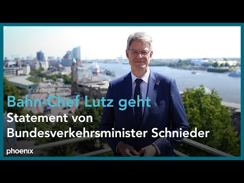 Bahn-Chef Lutz geht: Bundesverkehrsminister Schnieder zur DB AG | 14.08.25