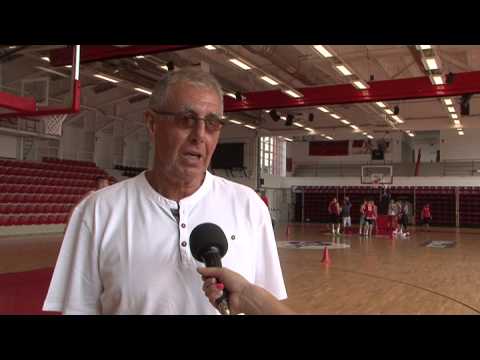 Gulyás László az Egis Körmend első edzésén