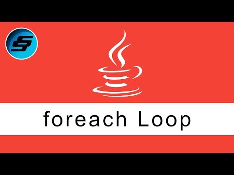 foreach Loop Java Programming