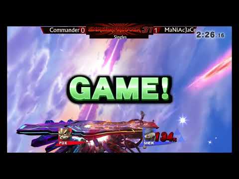 SmashaPalooza 31: Grand Finals - Commander (Ryu, Fox) vs MaNiAcJaCe (Sheik)