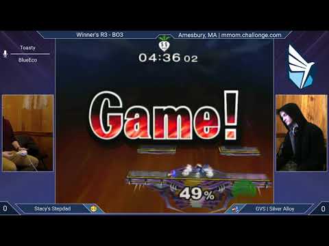 MMOM138 SSBM - Stacy's Stepdad (Peach) vs. GVS | Silver Alloy (Falco) - Melee WQF