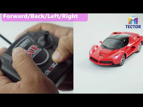 Tector Super Speed Sports Racing 1:16 Remote Control Car Super