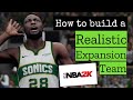NBA 2K23 - How I Build an Expansion Team in MyNBA