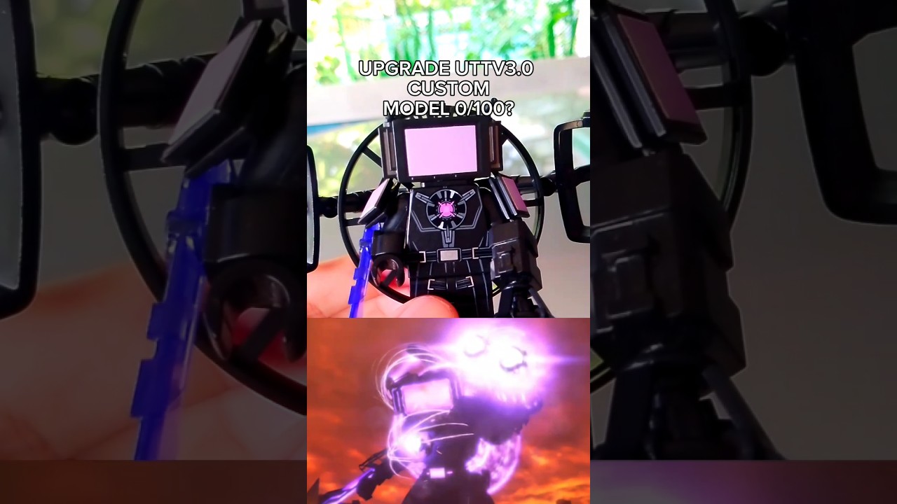 Lego Skibidi toilet Mini UTTV3.0🔥 Custom model by me !