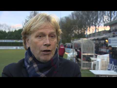 Jack van den Berg na afloop van Barendrecht - Capelle