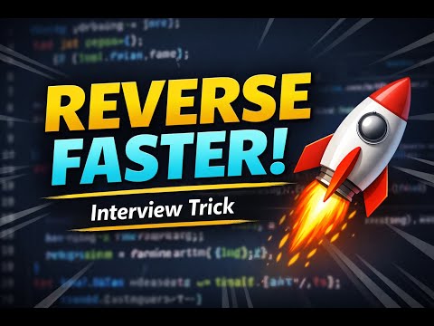 Coding Interview Reverse String Optimized Part 3