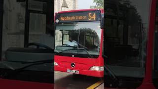 (W Driver/Heritage) Route 54 BD11 LWN M̶C̶L̶3̶0̶3̶0̶1̶ departing Beckenham Junction