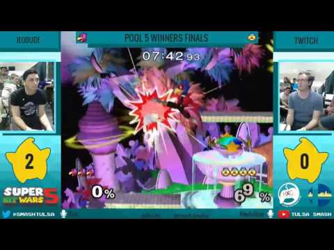 Super Bit Wars 5 - Jeodude (Falco) vs Twitch (Sheik) - Pool 5 Winners Finals