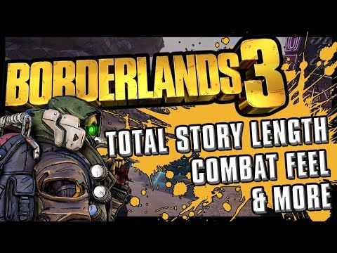 Borderlands 3 - NEW INFO | Campaign Length, Combat Feel, Conjoint Twins, & More. Video