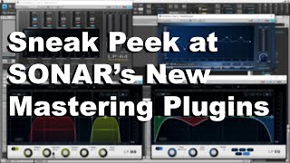 Video thumbnail for CakeTV LIVE Ep. 3 Part 2 - Sneak Peek at Cakewalk's Brand New Mastering Plugins by Cakewalk