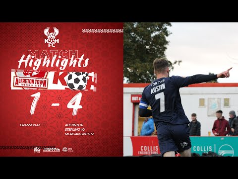 Match Highlights: Alfreton Town 1-4 Harriers 20/11/21