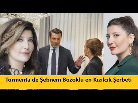 Şebnem Bozoklu storm in Kızılcık Şerbeti