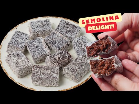 Chocolate Semolina Delight | Easy Suji Dessert Recipe | Yummy