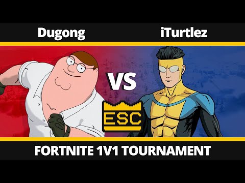 ESC 78 - Round 5 - Dugong Vs. iTurtlez - Fortnite 1v1 Tournament