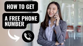 How to get a free phone number