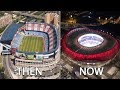 La Liga Stadiums Then & Now