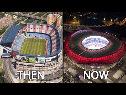 La Liga Stadiums Then & Now Video