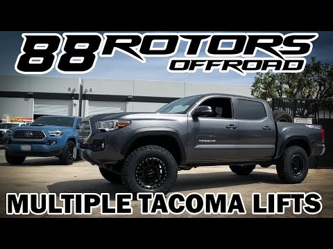 2020 TOYOTA TACOMA LIFT PACKAGES, METHOD WHEELS, BFG TIRES
