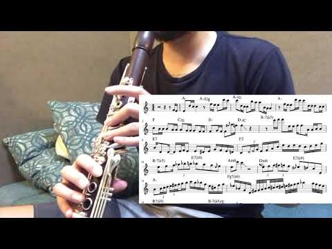 Eddie Daniels’s solo on”Mozart’s 40th Symphony on Gm”(clarinet transcription)