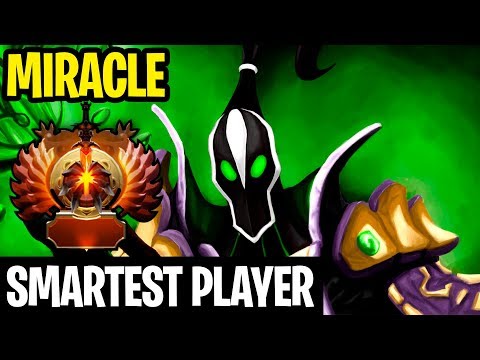 SMARTEST PLAYER WITH SMARTEST HERO - MIRACLE- RUBICK  - Dota 2