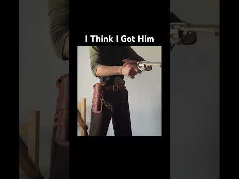 When the sheriff’s for your gun. Single action revolver gun tricks, triple shot. Reupload