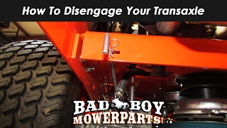 How to Disengage Your Transaxle