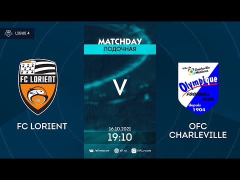 AFL21. France. Ligue 4. Day 14. FC Lorient - OFC Charleville