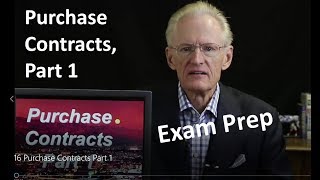 Download Lagu 16 Purchase Contracts Part 1: Arizona Real Estate License Exam Prep Thumbnail