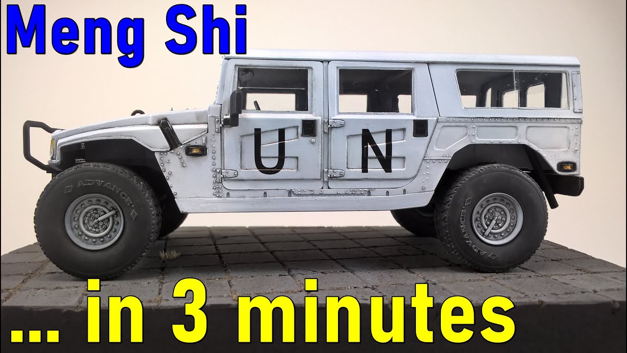 #6 … in 3 minutes – Meng Shi scale 1/35 – model build