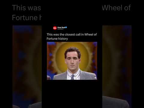 This was the closest call in Wheel of Fortune history
