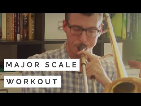 Major Scale Workout for Jazz Trombone from Nick Finzer | #TromboneTips Ep. 2