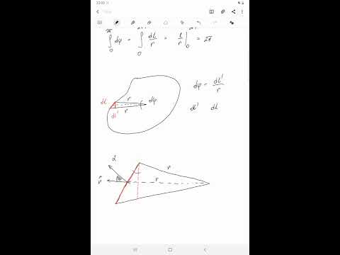 Dygresja matematyczna - miara łukowa kąta